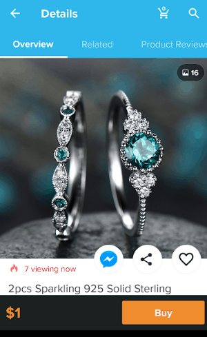 wish app jewellery